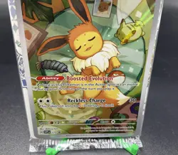 Pokemon TCG Eevee SVPEN 173 Holo Promo Prismatic Evolutions Sealed w/ Sleeves - Image 3