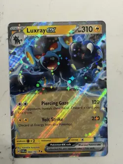 Pokemon TCG Luxray EX Rare Holo 68/167 Twilight Masquerade - Image 1