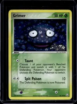 2004 Pokemon EX Team Rocket Returns Grimer #56/109 - Image 1