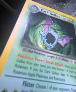 Dark Golbat 7/82 Pokemon Team Rocket Holo - Image 4