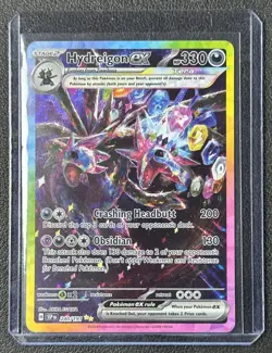 HYDREIGON EX 2024 POKEMON SURGING SPARKS #240/191 SPECIAL ILLUSTRATION RARE SIR - Image 1
