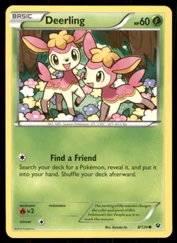 Pokemon TCG Pokemon Deerling Deerling Common Regular - Image 1