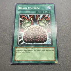 Yu-Gi-Oh! Brain Control Common 1st Edition SD7-EN024 HP - Image 1