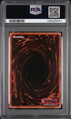 2002 YU-GI-OH! PROMO DDS-DARK DUEL STORIES #006 SALAMANDRA PSA 9 - Image 2