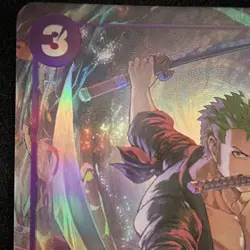 Roronoa Zoro OP09-076 ALT ART Foil Character Card One Piece CCG - Image 4