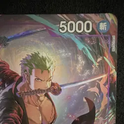 Roronoa Zoro OP09-076 ALT ART Foil Character Card One Piece CCG - Image 5