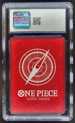 2025 ONE PIECE CCG MONKEY D. LUFFY 3RD ANNIVERSARY CGC 10 D PT - Image 2