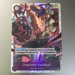 • Charlotte Katakuri • OP11-067 SR A Fist of Divine Speed One Piece TCG NM - Image 3
