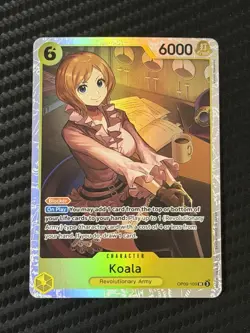 Koala One Piece TCG Emperors in the New World OP09-103 Super Rare - ships PWE - Image 1