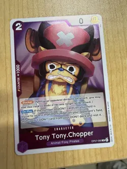 Bandai Tony Tony.Chopper 500 Years in the Future Blocker Rare Foil OP07-066 - Image 1
