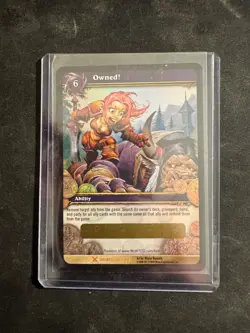 World of Warcraft WOW TCG OWNED Unscratched Loot Card - Image 1