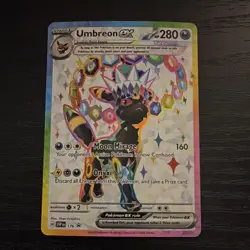 Pokemon Umbreon ex SVP176 Scarlet & Violet Promo Full Art Holo EX Card - Image 1
