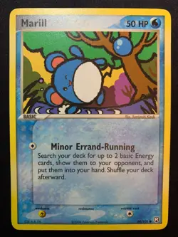 MARILL - 68/109 - TEAM ROCKET RETURNS - POKEMON CARD - MP - Image 1