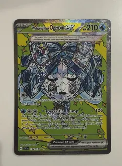 Pokemon Card Wellspring Mask Ogerpon EX 152/131 Prismatic Evolutions SIR NM - Image 1