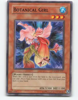 Botanical Girl #CSOC-EN027 Yugioh Card - Image 1