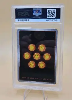 2020 DBS Card Game Son Goku & Vegeta, Apex of Power -secret Rare PSA 10 - Image 2