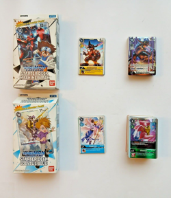 Digimon Card Game Starter Deck Cocytus Blue ST-2 & Machine Black ST-5 / Boosters - Image 1