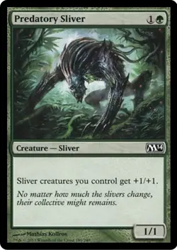 Predatory Sliver [Magic 2014] - Image 1