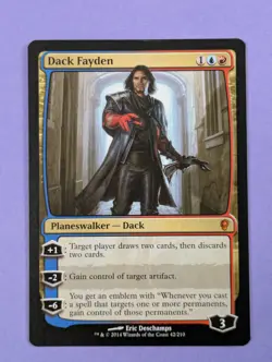 MTG Magic The Gathering: Conspiracy: Dack Fayden Mythic #42/210 - NM - Image 1