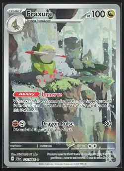 Fraxure #077/064 Illustration Rare SV: Shrouded Fable Pokemon NM - Image 1
