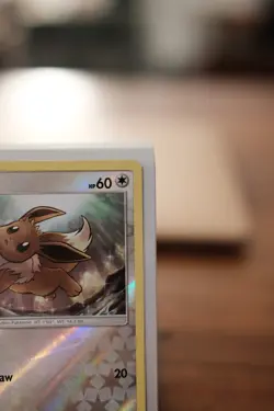 Eevee [Reverse Holo] #49 Pokemon Hidden Fates - Image 3