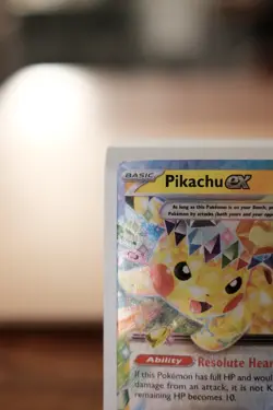 Pikachu ex #57 – Pokemon Scarlet & Violet: Surging Sparks (Double Rare) NM - Image 2
