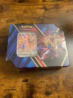 Sealed Pokemon TCG Legends of Galar Tin Zamazenta V 2020 N731 - Image 1