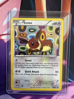 Pokemon TCG Eevee BW94 Holo Black and White 2013 Black Star Promo - Image 1