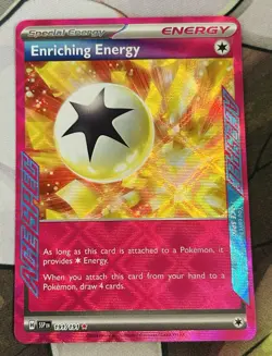 Pokemon TCG Enriching Energy ACE SPEC Rare SV08: Surging Sparks 191/191 - Image 1