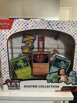 Nintendo Pokemon TCG Scarlet & Violet 151 Poster Collection Box (No Packs) 820650853166 - Image 1