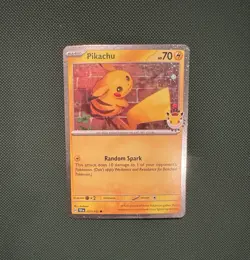 Pikachu (Pokemon Day 2026) 051/162 Promo TEF - Pokemon TCG - NM - Image 1