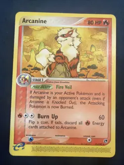 Arcanine 15/100 Sandstorm Regular Vintage Pokemon TCG - Image 1