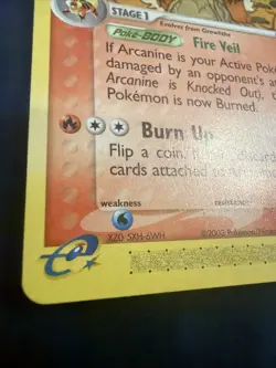 Arcanine 15/100 Sandstorm Regular Vintage Pokemon TCG - Image 5
