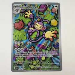 Ambipom 107/094 Illustration Rare Me02: Phantasmal Flames Pokemon TCG NM/MINT - Image 1