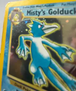 Misty's Golduck Holofoil 12/132 Pokemon Gym Challenge - Image 2