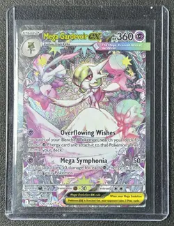 MEGA GARDEVOIR EX 2025 POKEMON EVOLUTION #178/132 SPECIAL ILLUSTRATION RARE SIR - Image 1