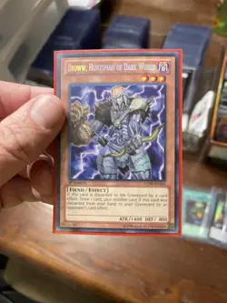 Yugioh Broww, Huntsman of Dark World LCJW-EN243 Secret Rare - Image 1