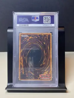 Yu-Gi-Oh! Super Vehicroid Jumbo Drill POTD-EN036 1st Edition Ultimate Rare PSA 9 - Image 2