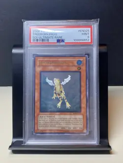Yu-Gi-Oh! Treeborn Frog SOI-EN025 Unlimited Ultimate Rare PSA 9 - Image 1