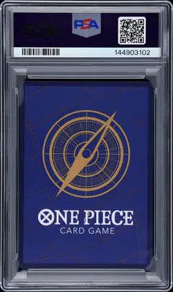 2025 ONE PIECE RED MANGA ALTERNATE ART OP13-119 PORTGAS D. ACE PSA 9 - Image 2