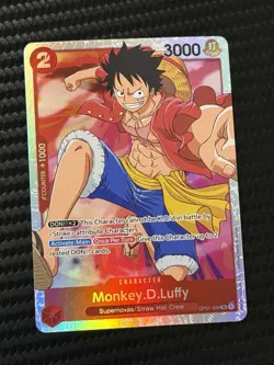 Monkey.D.Luffy OP01-024 - One Piece TCG - SR Near-Mint Super Rare English - Image 1