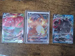 Pokemon TCG S-Chinese Card Set of 3: Charizard Blastoise Venusaur Vmax set RRR - Image 1