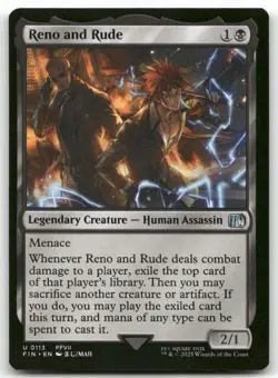 Reno and Rude U FINAL FANTASY 113 NM - Image 1