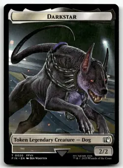 Angelo // Darkstar Double-Sided Token T FINAL FANTASY 19 // 20 NM - Image 2