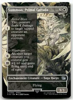 Summon: Primal Garuda (Borderless) U FINAL FANTASY 360 NM - Image 1