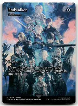 Endwalker - Brainstorm (Showcase) 28 U FINAL FANTASY: Through the Ages Near Mint - Image 1
