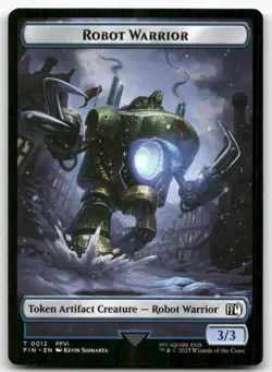 Emblem - Sephiroth, One-Winged Angel // Robot Warrior Double-Sided Token T FINAL - Image 2