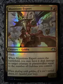 Munitions Expert Retro Frame Modern Horizons 3 Foil #16 Light Play - Image 1