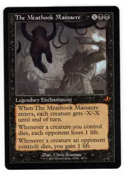 MTG The Meathook Massacre (Retro Frame, 387)-Innistrad Remastered (INR) NM - Image 1