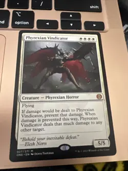 Phyrexian Vindicator Phyrexia: All Will Be One Regular Mtg - Image 1